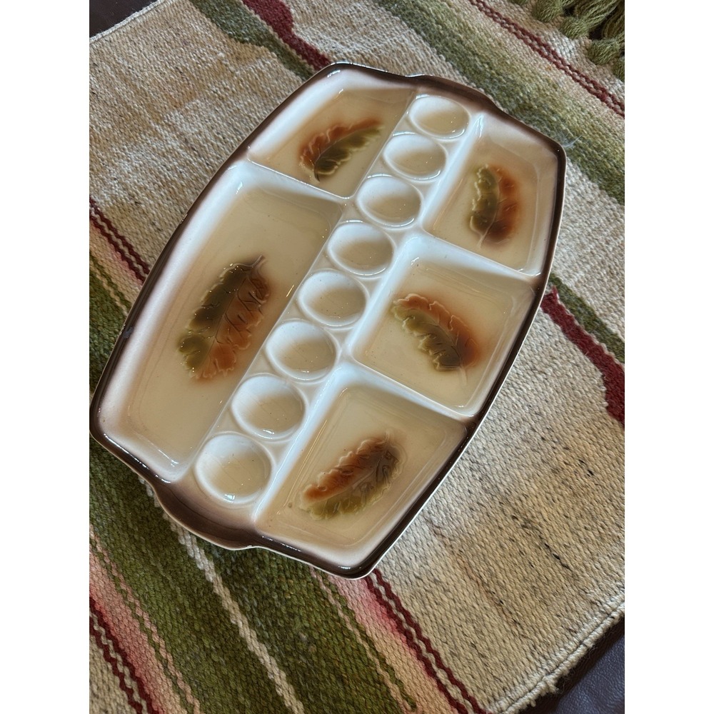 MCM Deviled Egg Decorative Appetizer Platter